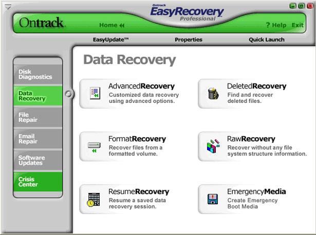Ontrack easyrecovery