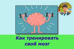 Как тренировать мозг